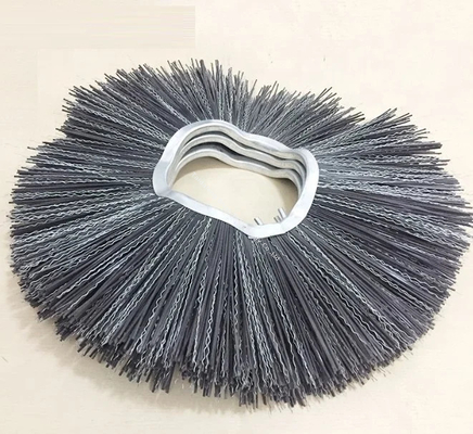 32 Inch Cleaning Road Sweeper Brush Replacement Track Loaders Poly Wafer Brushes