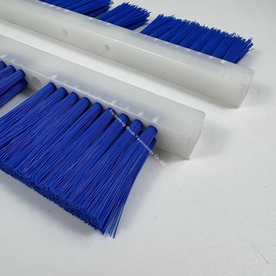 PVC Nylon Base Board Tufted Scrub Flat Lath Brush And Plate Brushes For CNC