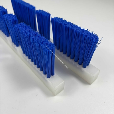 PVC Nylon Base Board Tufted Scrub Flat Lath Brush And Plate Brushes For CNC