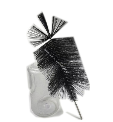 Twist Nylon Pure Bucket Washing Water Bottle Scrub Brush Glass Carboy Cleaning Brush