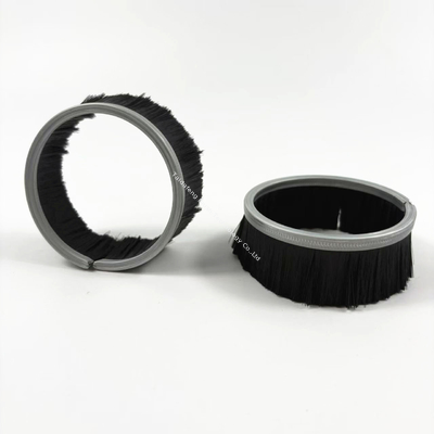 Nylon Round Formed Cup Shape Strip Brush For Seal Vacuum Cleaning