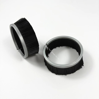 Nylon Round Formed Cup Shape Strip Brush For Seal Vacuum Cleaning