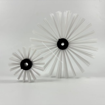 Excellent Scrubbing Power Thread Protector Brush For Pipe Coating With Nylon Bristles