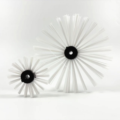 Sturdy Nylon Wheel Pipe Inner Wall Cleaner Brush For Coating And Cleaning On Various Pipe