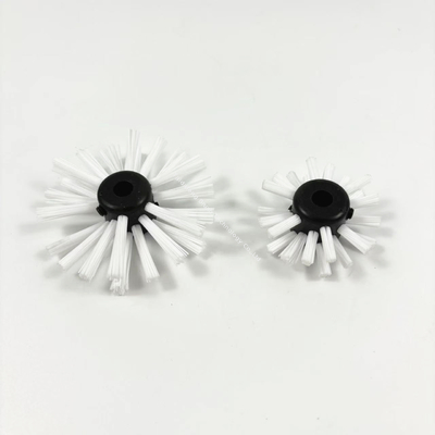 Nylon POM Pipe Coating Cleaning Brush 10mm 12mm For Epoxy Tar And Bitumen Applications