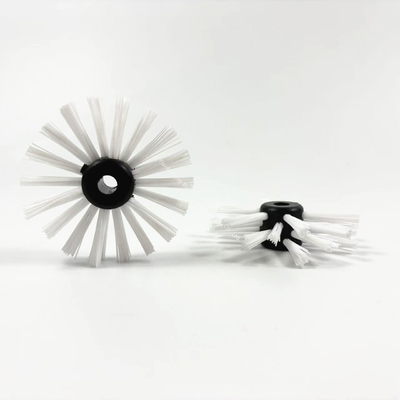Nylon POM Pipe Coating Cleaning Brush 10mm 12mm For Epoxy Tar And Bitumen Applications