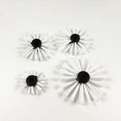 Heavy Duty Durable Pipe Coating Cleaning Brush Industrial Nylon Wheel Brush