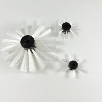 Industrial Pipe Joint Cleaning Brush With Flexible Bristles 32mm - 260mm Diameter