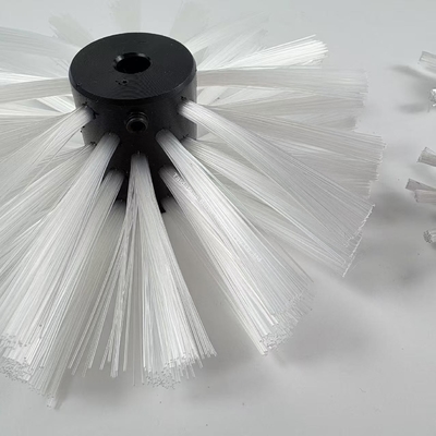Hollow Round Cylinder Coating Wheel Brush For Cleaning Oil Pipeline Cement Joint