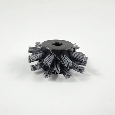 Carbon Filled Nylon Grit Brush For Pipe Internal External Cleaning