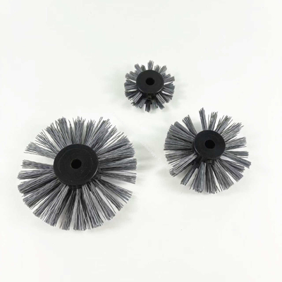 Carbon Abrasive Pipeline Maintenance Brush For Oil Gas Plumbing Coating