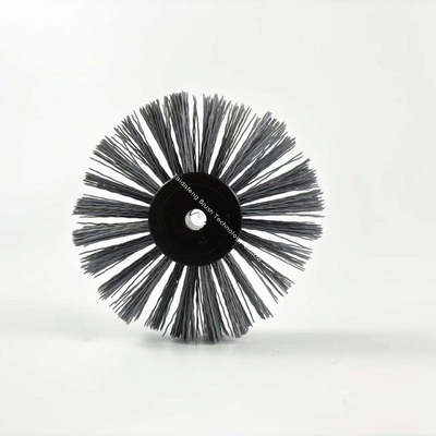 Carbon Abrasive Epoxy Coating Application Brush For Pipe Weld Cleaning And Finishing
