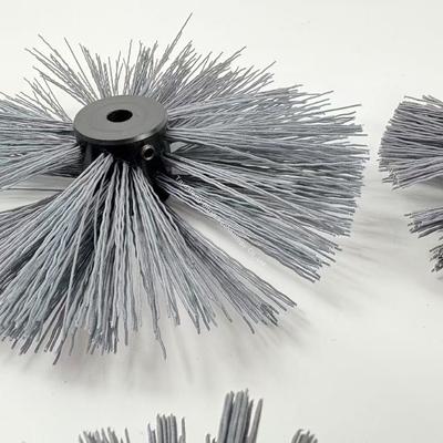 Carbon Nylon Pipeline Repair Brush For Plumbing Coating And Cleaning