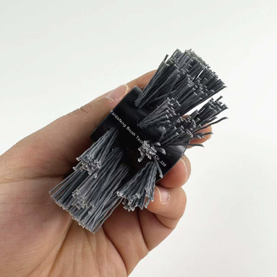 Medium Pipeline Coating Cleaning Brush 10mm ID Carbon Abrasive Nylon Cleaning Brush