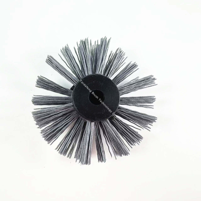 POM Core Carbon Abrasive Nylon Pipe Coating Cleaning Brush For Industrial Cleaning