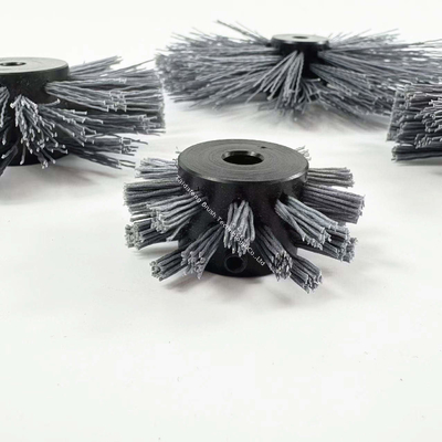 Abrasive Carbon Nylon Scouring Brush For Pipe Rust Paint Removal