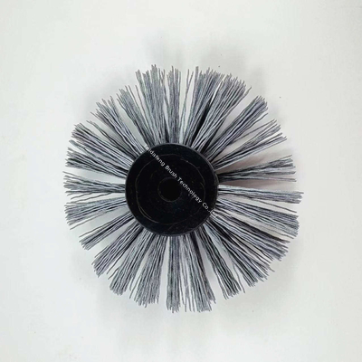 Sturdy Carbon-Infused Abrasive Nylon Brush For Pipeline Coating Removal