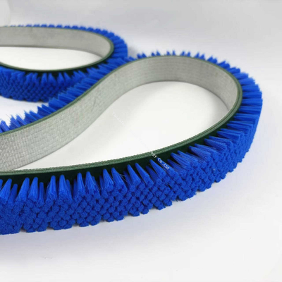 Gentle Soft Nylon Conveyors Belt Cleaning Brush For Delicate Surfaces Treatment