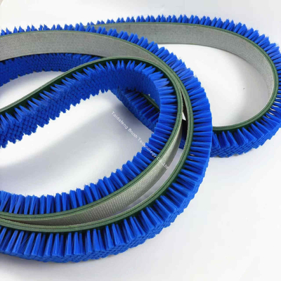 Nylon Conveyor Belt Cleaning Brush Corrosion Resistant For Food Processing