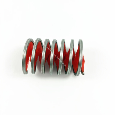 Inner Winding Helical Brush Spiral Spring Coil For Residue Wiping Cleaning