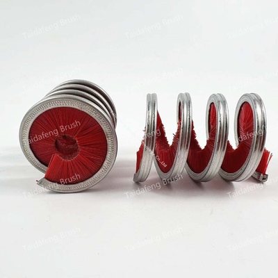 Customizable Fire Rescue Rope Cleaning Brush Inward Spiral Brush Adjustable Diameter