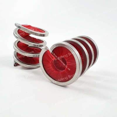 Flexible PP Spring Inward Spiral Brush For Chains Or Climbing Rope Cleaning