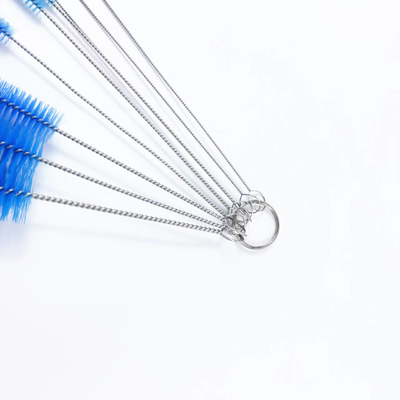 10 PCS Set Twisted Drinking Straw Cleaner Brush Nylon Pipe Tube Cleaner Brush