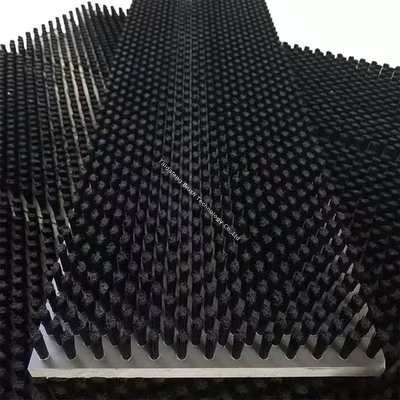 Metalworking Punching Panel Lath Brush Table Nylon Bristle Brush For CNC