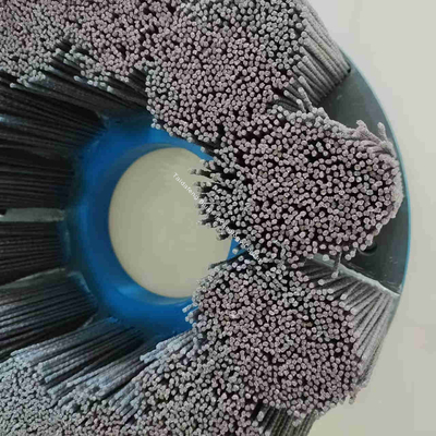 Abrasive Nylon Disc Brush For Car Wheel Deburring Hub Polishing