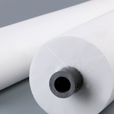 White PVA Sponge Brush Roller Rubber Roller Brush For Glass Cleaning Machine