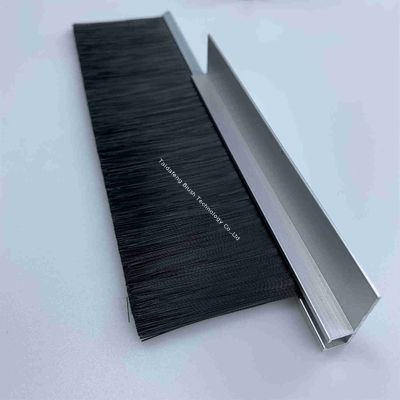 Wear Resistant Strip Brush Nylon Garage Door Brush Weather Seal Strip For Dust Prevention