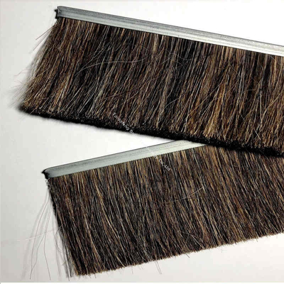 Flexible Strip Cleaning Horse Hair Bristle Brush Smooth Door Sweep Brush Replacement