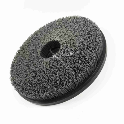 Durable Abrasive Nylon Disc Brush For High Speed Aluminum Surface Polishing