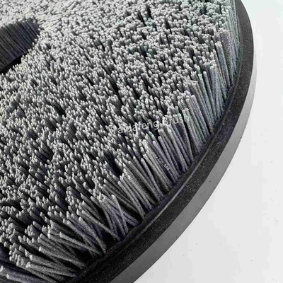 Abrasive Nylon Sanding Wheel Disc Brush For Industrial Aluminum Profile Polishing