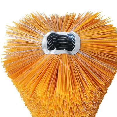 Wear Resistance Broom Snow Cleaner Brush Excavator Road Rotary Sweeping Brush