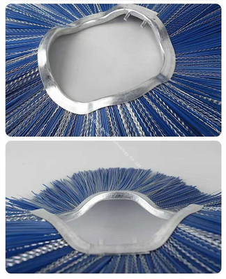 Replacement Road Sweeper Brushes Runway Snow Cleaning Brush 20 Inch 21 Inch 24 Inch