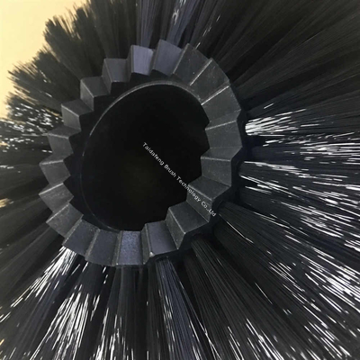 Durable Conveyor Cleaning Cylinder Brushes Segment Roller Brush For Debris Removal