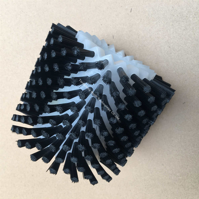Industrial Nylon Roller Brush Modular Segment Brush For Surface Cleaning And Polishing