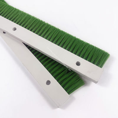 TDF Custom Size Green Nylon Lath Brushes Plate Brushes With PVC Base