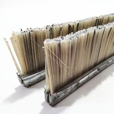 PP Mixed Steel Wire Strip Brush - Mold Cleaning & Surface Treatment for Concrete Brick Making Machines