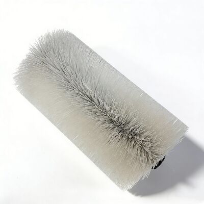 Replacement Nylon Roller Brush for Boot Scrubbers | Industrial Sanitation Dust Removal Brush (Factory/Construction Use)