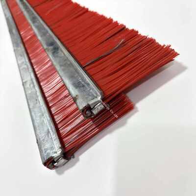 Industry Cleaning Cement Concrete Block Strip Brush PP Plus Steel Wire  for Brick Machine