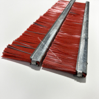 Industry Cleaning Cement Concrete Block Strip Brush PP Plus Steel Wire  for Brick Machine