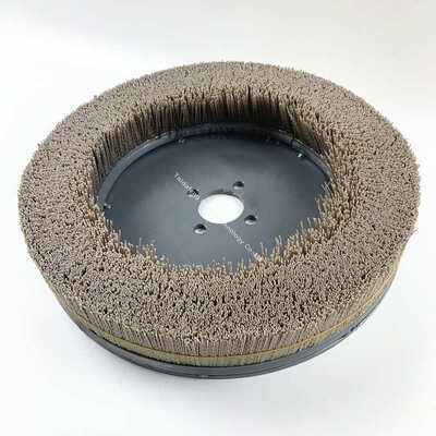 Aluminum Oxide Abrasive Filament Disc Brush CNC Compatible Customizable Precision Finishing Tool