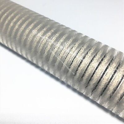 Industrial Spiral Wound Cylindrical Brushes Nylon Filament Metal Channel For Industrial Cleaning Conveyor Maintenance