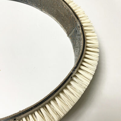 Flat Belt Brush Chemical Resistant Antistatic Custom Size Transverse Cleaning