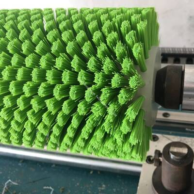 Potato Carrot Cleaning Peeling Washing Nylon Cylinder Rotary Roller Brushes