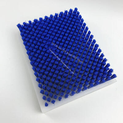 High Density PVC base Nylon Lath Brush CNC Machine Sealing Brush