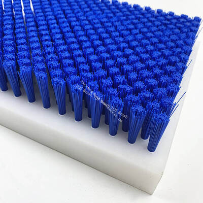 High Density PVC base Nylon Lath Brush CNC Machine Sealing Brush