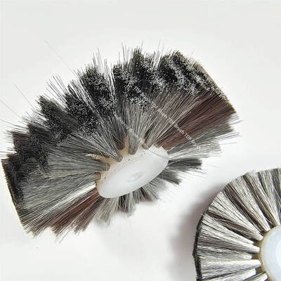 Stainless Steel Wire Wheel Brush With Plastic Hub For Jewelry Polishing And Tarnish Removal